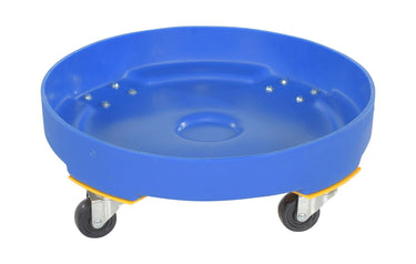 DRUM DOLLY HD POLY BLUE 55 GALLON
